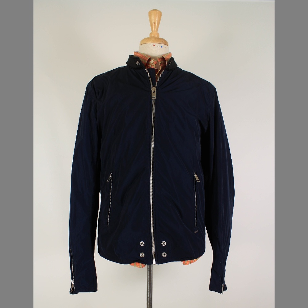 Diesel XXL Navy Full Zip Lightweight Jacket